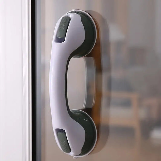 Suction Grab Rail for Bathroom – No-Drill Shower Handle & Safety Bar