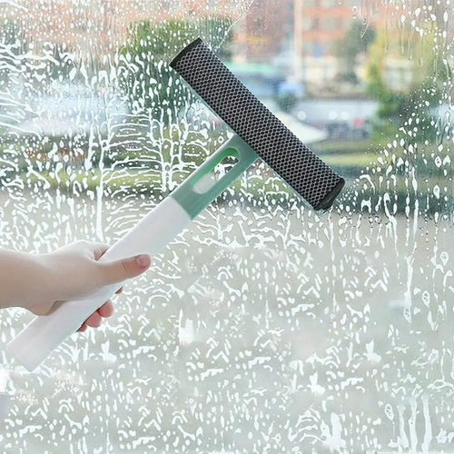 3-in-1 Window Cleaner – Spray Squeegee & Double-Sided Glass Wiper