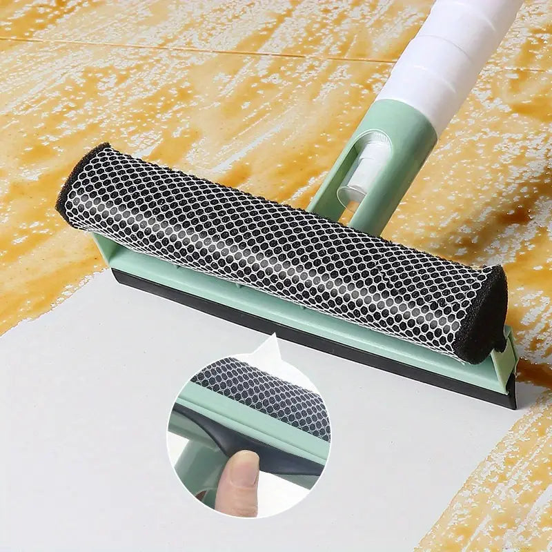 3-in-1 Window Cleaner – Spray Squeegee & Double-Sided Glass Wiper